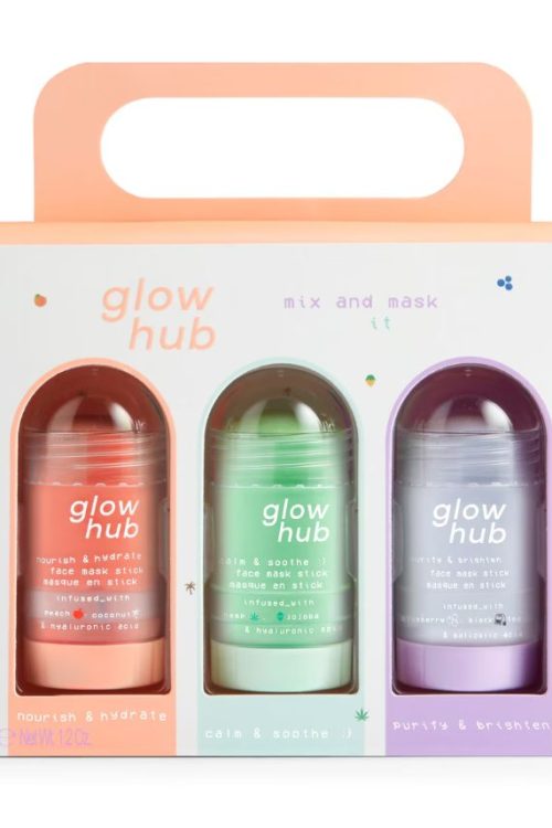 Glow Hub mix & mask it skin care set