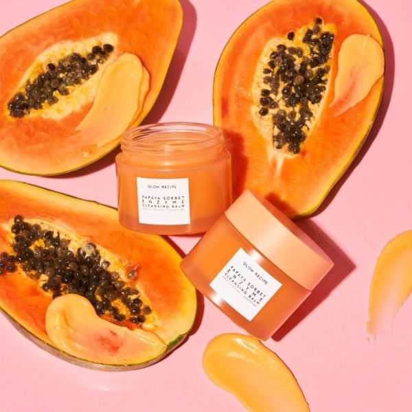 Glow Recipe Papaya Sorbet Enzyme Cleansing Balm 100ml - Image 5