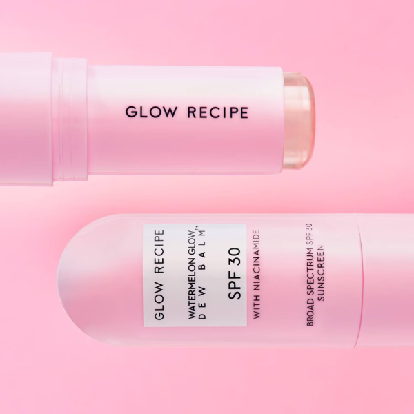 GLOW RECIPE Watermelon Glow Niacinamide Dew Balm Sunscreen Stick SPF30 16.5g - Image 3