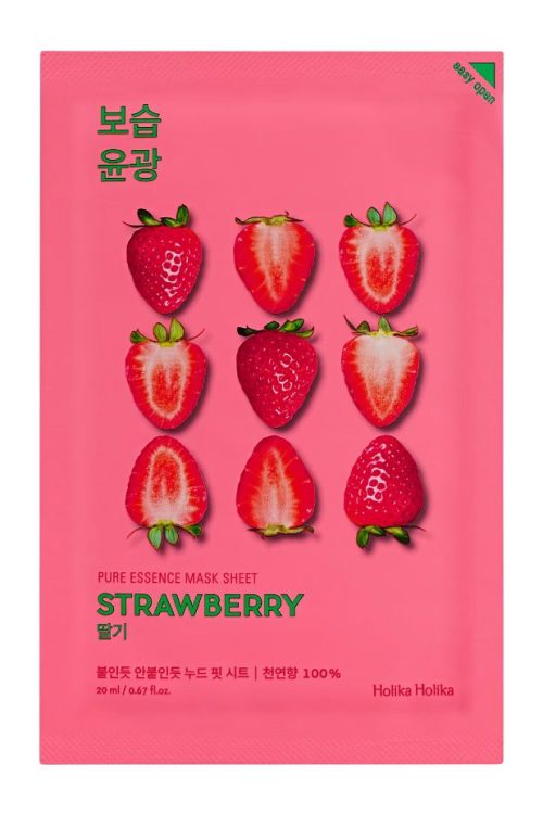 Holika Holika Pure Essence Sheet Mask Strawberry x 3