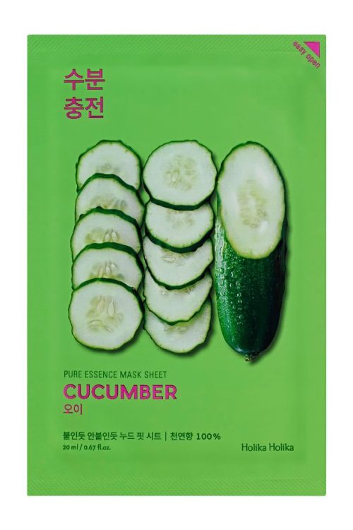 Holika Holika Pure Essence Sheet Mask Cucumber x 3