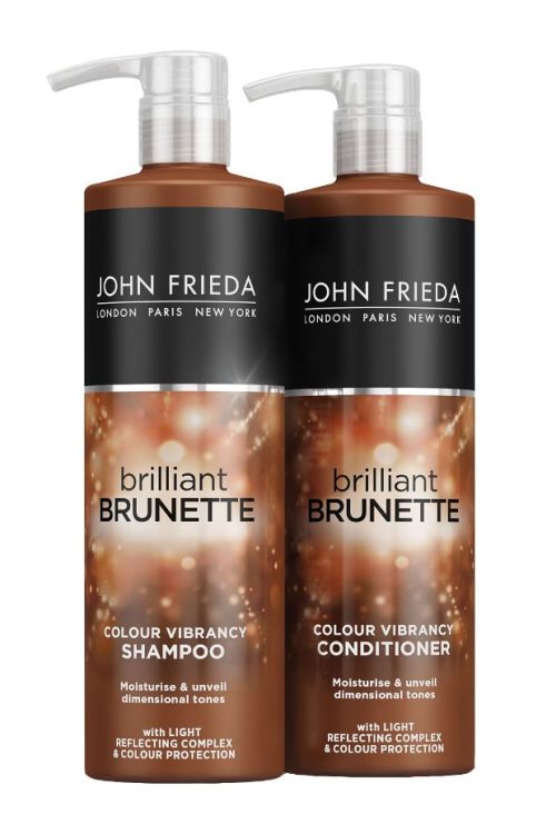 John Frieda Brilliant Brunette Colour Protecting Duo 2 x 500ml