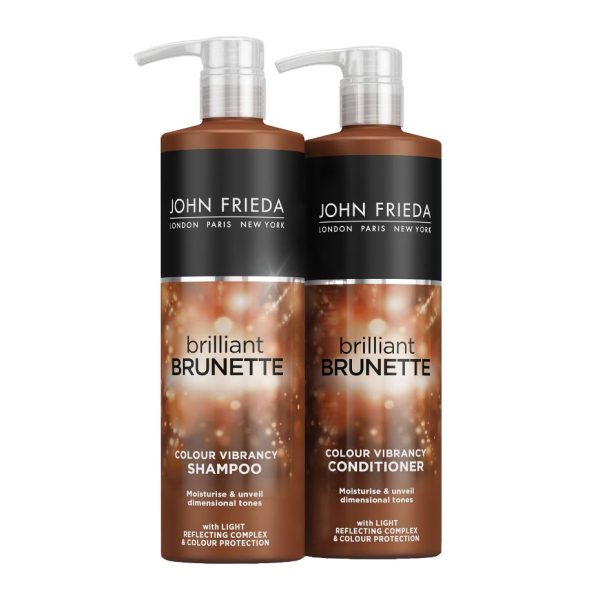 John Frieda Brilliant Brunette Colour Protecting Duo 2 x 500ml