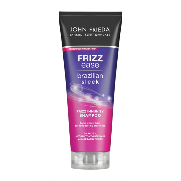 John Frieda Frizz Ease Brazilian Sleek Frizz Immunity Shampoo 250ml