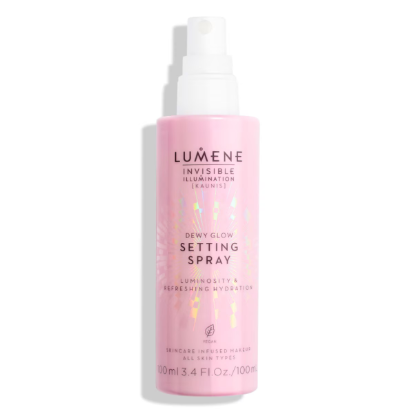 Lumene Invisible Illumination [Kaunis] Dewy Glow Setting Spray 100ml