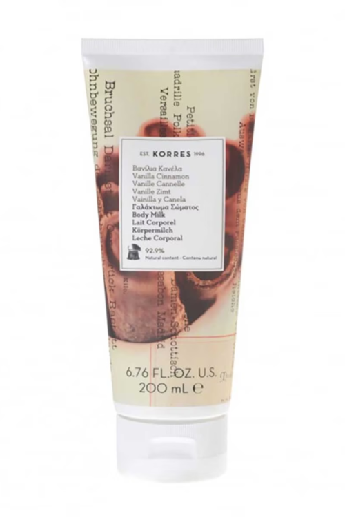 Korres Vanilla Cinnamon Body Smoothing Milk 200ml