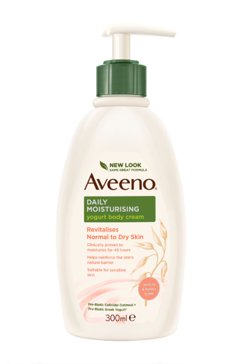 Aveeno Daily Moisturising Apricot & Honey Yogurt Body Lotion 300ml