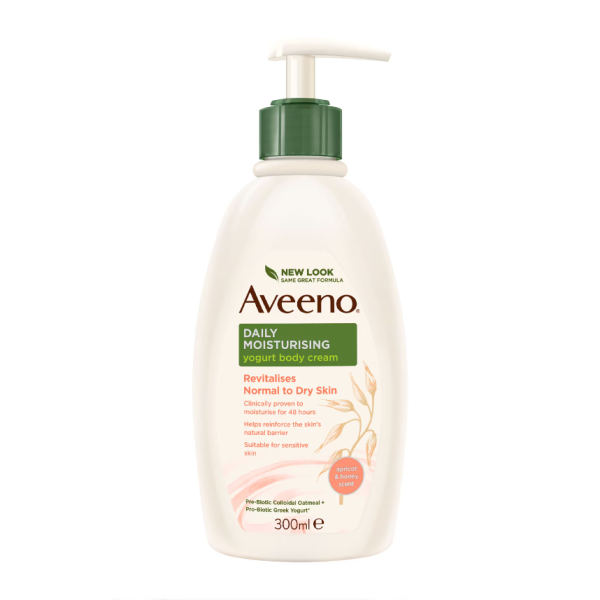 Aveeno Daily Moisturising Apricot & Honey Yogurt Body Lotion 300ml