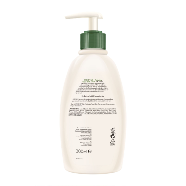 Aveeno Daily Moisturising Apricot & Honey Yogurt Body Lotion 300ml - Image 2