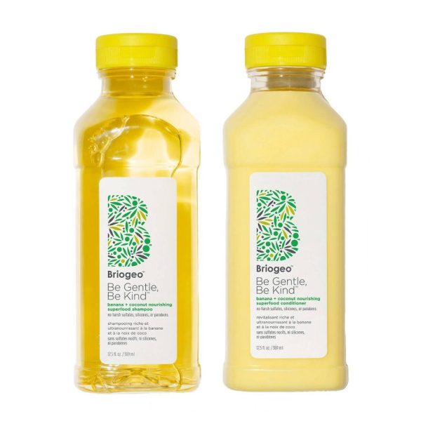 Briogeo Superfoods™ Banana + Coconut Nourishing Shampoo + Conditioner Duo for Dry Hair - Image 2