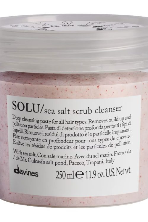 Davines SOLU Sea Salt Scrub Cleanser 250ml