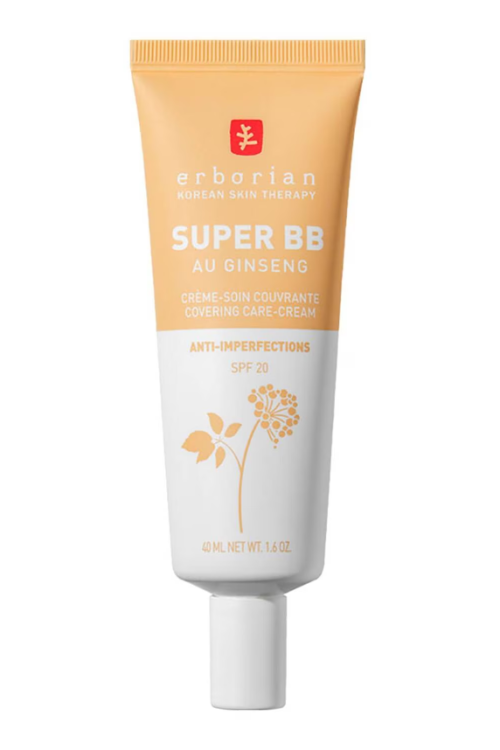 ERBORIAN SUPER BB WITH GINSENG CLAIR – High covering Anti-imperfections care BB FAMILY SUPER BB NUDE 40ML