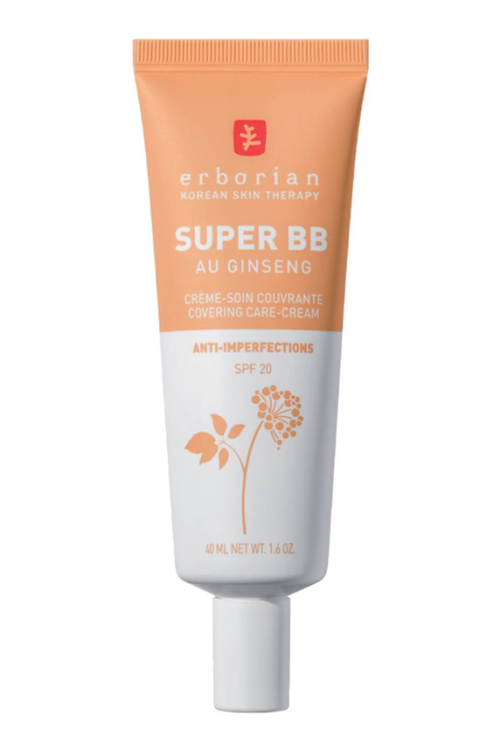 ERBORIAN SUPER BB WITH GINSENG CLAIR – High covering Anti-imperfections care BB FAMILY SUPER BB DORE 40ML