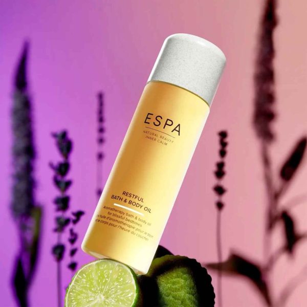 ESPA Restful Bath & Body Oil 100ml - Image 3