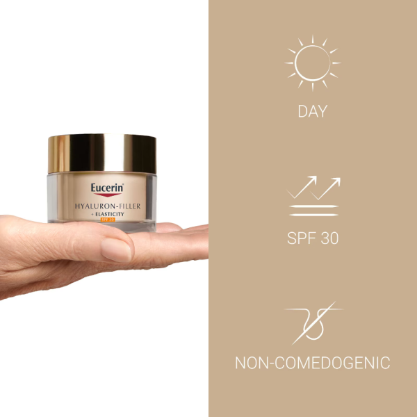 Eucerin Hyaluron-Filler + Elasticity Day SPF 30 50ml - Image 3