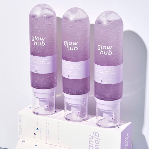 Glow Hub purify & brighten jelly cleanser 120ml - Image 3