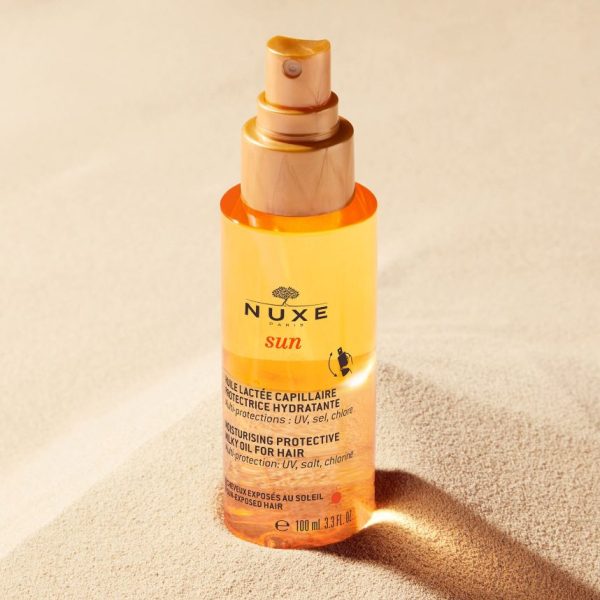 NUXE Sun Moisturising Protective Milky Oil for Hair 100ml - Image 5