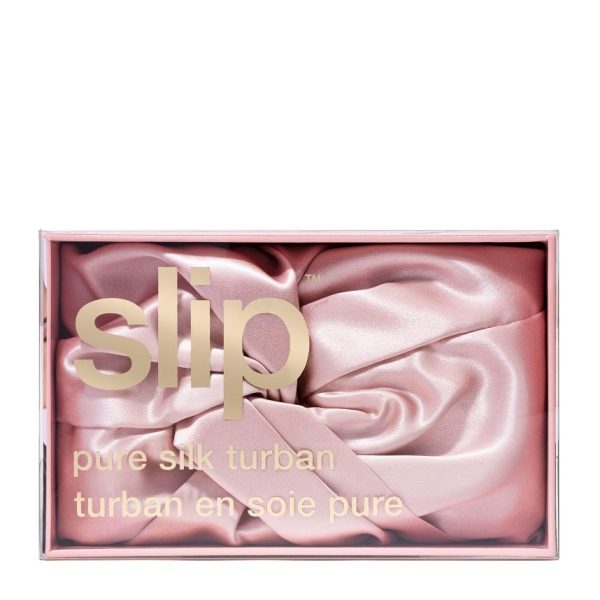 Slip® Pure Silk Turban Pink - Image 2