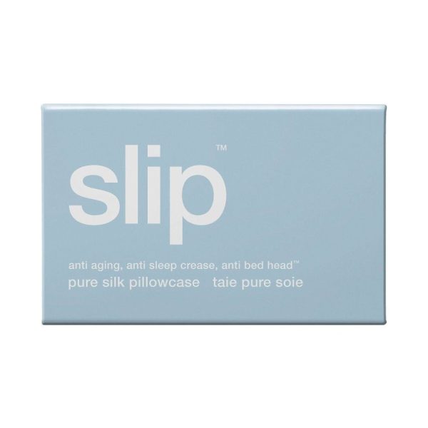 SLIP slip pure silk queen pillowcase - anti aging, anti sleep crease, anti bed head seabreeze - Image 3