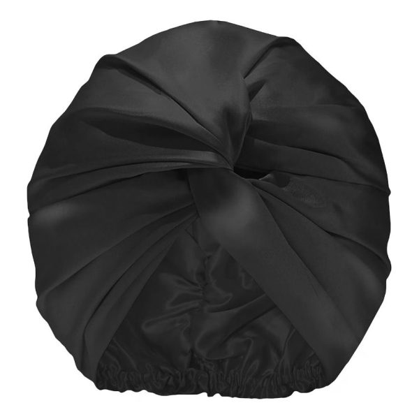 Slip® Pure Silk Turban Black