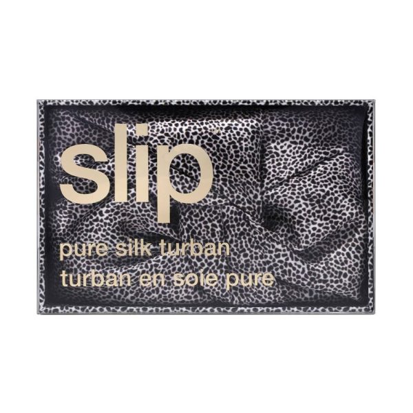 Slip® Pure Silk Turban Black - Image 2