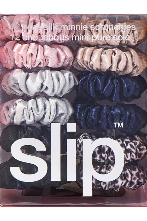 Slip® Pure Silk Minnie Scrunchies Classic 12 Pack