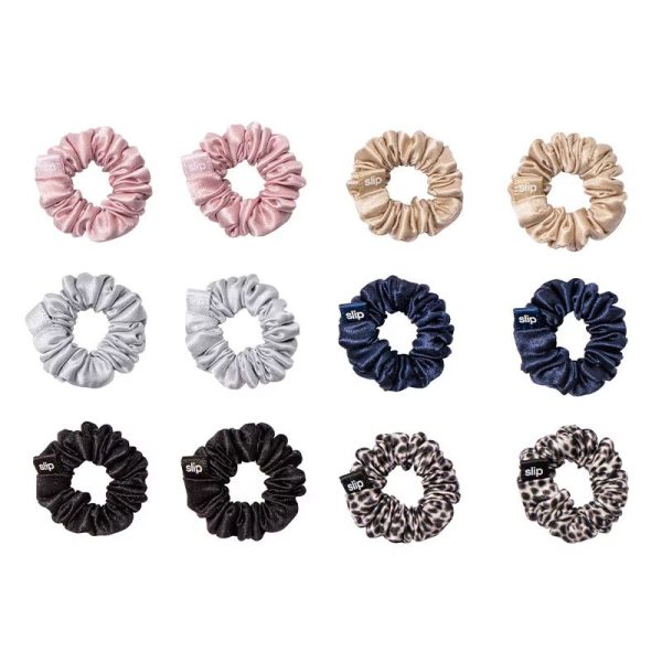 Slip® Pure Silk Minnie Scrunchies Classic 12 Pack - Image 3