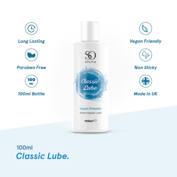 So Divine Classic Water-based Lubricant 100ml - Image 2