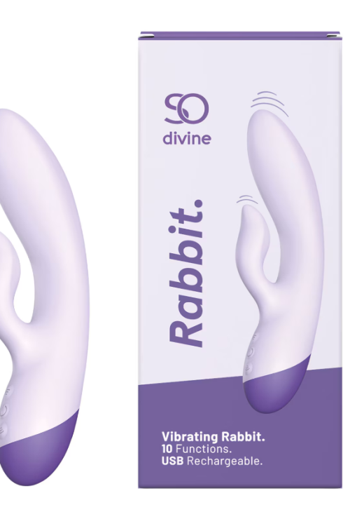 So Divine Self Love Rabbit Vibrator – USB Plug