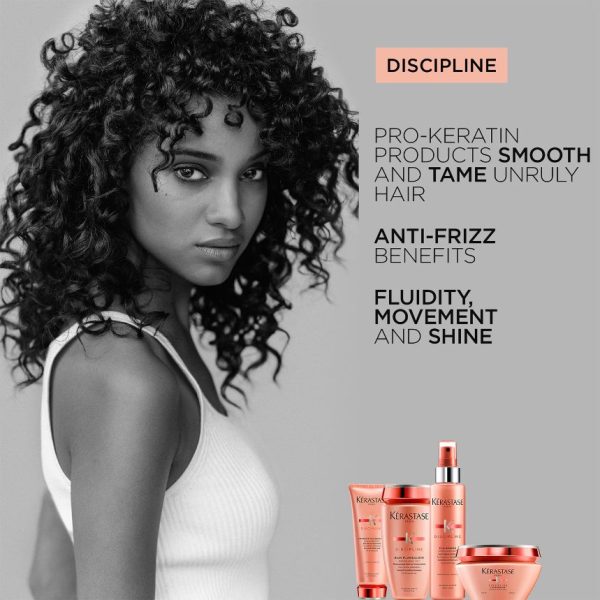 Kérastase Discipline Heat Protecting Blow Dry cream for smooth and frizz-free hair 150ml - Image 3