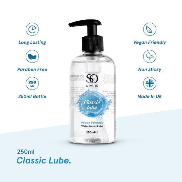 So Divine Classic Water-based Lubricant 250ml - Image 2