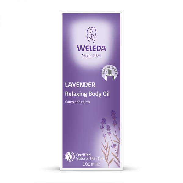 Weleda Lavender Relaxing Body Oil 100ml - Image 2