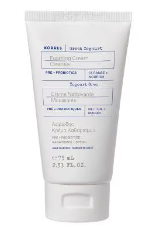 KORRES Greek Yoghurt Foaming Cream Cleanser 75ml