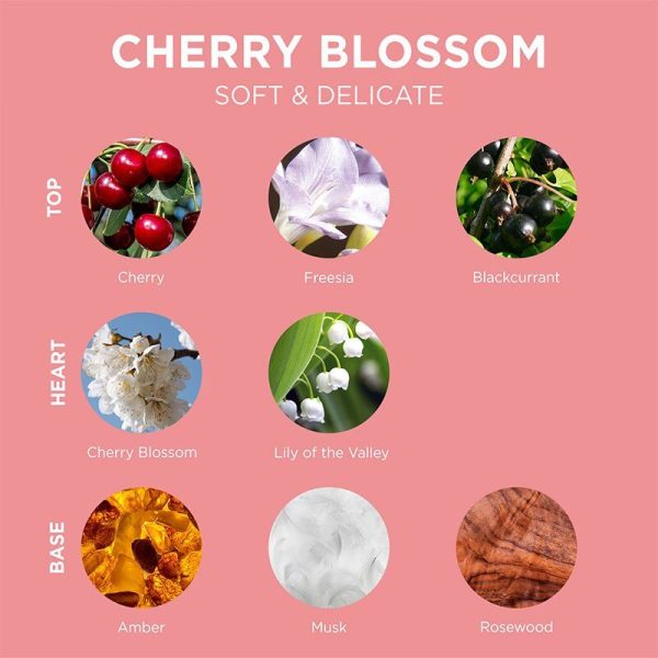 L'Occitane Cherry Blossom Eau de Toilette 75ml - Image 3