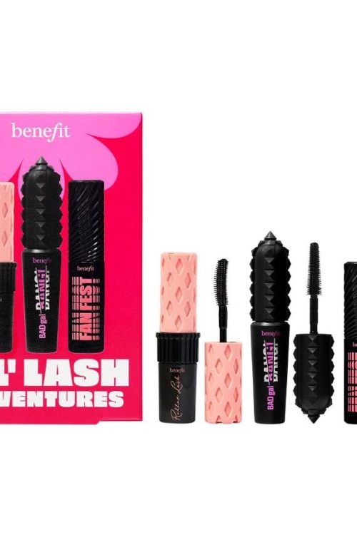 BENEFIT COSMETICS Lil’ Lash Adventures Fanning, Volumising & Curling Mascara Trio