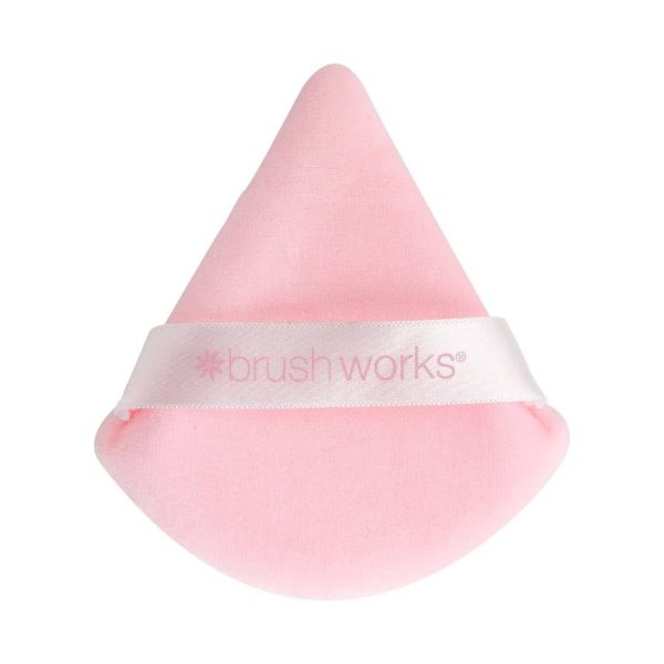 BRUSHWORKS Triangular Powder Puff - Image 2