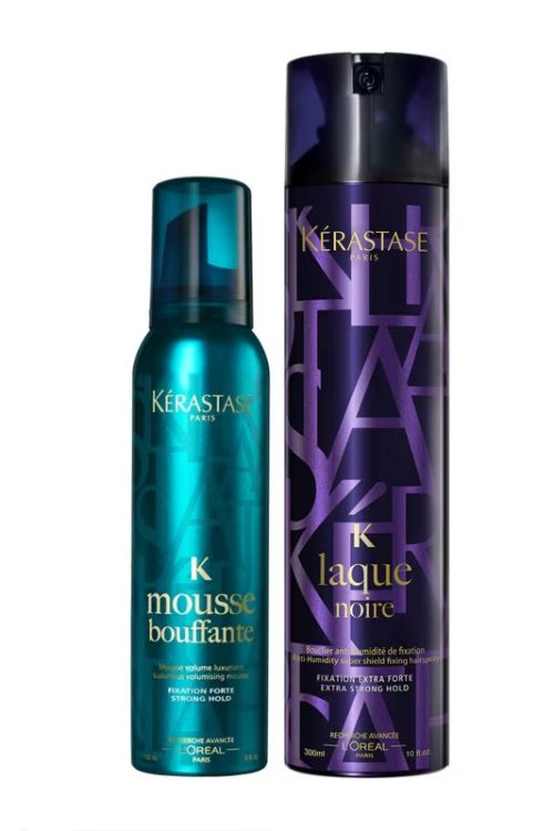 Kérastase Mousse Bouffante & Laque Noire Duo