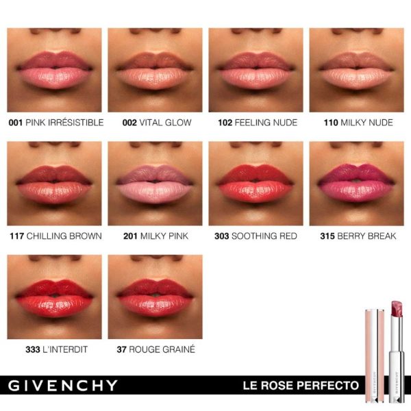 GIVENCHY Rose Perfecto Lip Balm 2.8g - Image 5