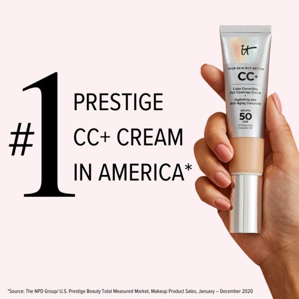 IT Cosmetics Your Skin But Better CC+ Cream with SPF50 mini 12ml - Image 5