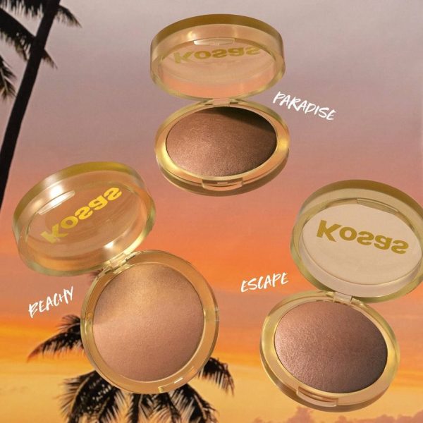 KOSAS The Sun Show Glowy Warmth Talc-Free Baked Bronzer 6g - Image 4