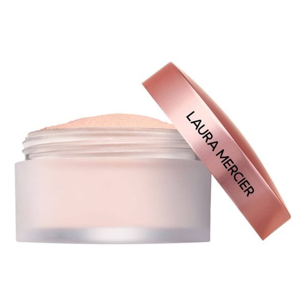 LAURA MERCIER Translucent Loose Setting Powder Ultra-Blur Tone-Up Rose Travel Size 6g