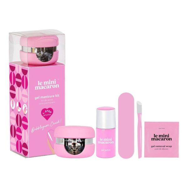 LE MINI MACARON Gel Manicure Kit Bubblegum Crush