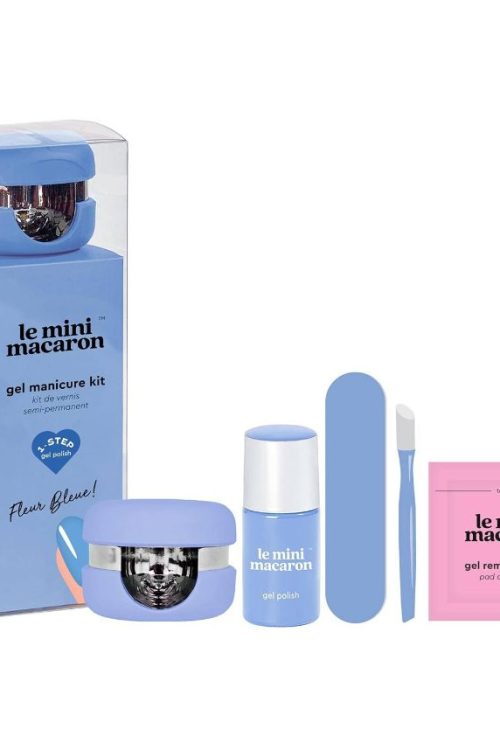 LE MINI MACARON Gel Manicure Kit Fleur Bleue