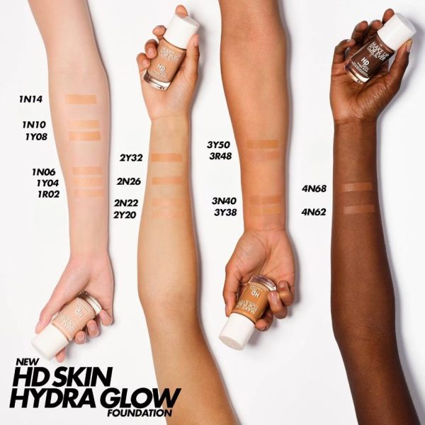 MAKE UP FOR EVER HD Skin Hydra Glow Foundation 30ml - Image 2