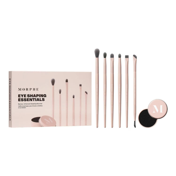 MORPHE Shaping Essentials Bamboo & Charcoal Infused Eye Brush Set