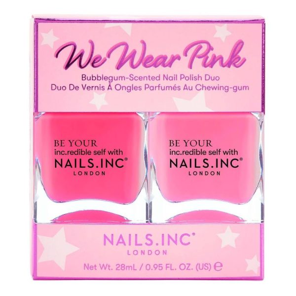 NAILS INC We Wear Pink Bubblegum-Scented Nail Polish