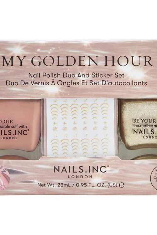 NAILS INC My Golden Hour Duo and Sticker