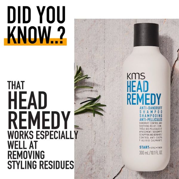 KMS HEAD REMEDY ANTI-DANDRUFF SHAMPOO 300ml - Image 4