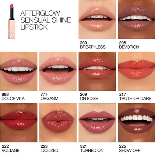 NARS Afterglow Sensual Shine Lipstick 1.5g - Image 3