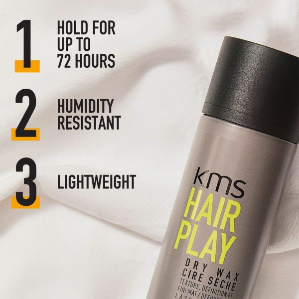 KMS HAIRPLAY DRY WAX 150ml - Image 3